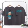 Áo thun nam nữ form rộng chữ DAVIES không nóng co giãn 4 chiều không xù lông Freesize Fashion - Ảnh 7