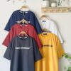 Áo thun form rộng nam nữ chữ DUCK-MINSION không nóng co giãn 4 chiều không xù lông Freesize Fashion - Ảnh 3