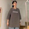 Áo thun form rộng nam nữ chữ DUCK-MINSION không nóng co giãn 4 chiều không xù lông Freesize Fashion - Ảnh 8