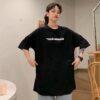 Áo thun form rộng nam nữ chữ DUCK-MINSION không nóng co giãn 4 chiều không xù lông Freesize Fashion - Ảnh 9