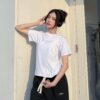 Áo thun nữ baby tee dưới 55kg in LOVE YOURSELF FIRST không nóng co giãn 4 chiều không xù lông Freesize Fashion - Ảnh 3