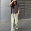 Áo thun nữ baby tee dưới 55kg in LOVE YOURSELF FIRST không nóng co giãn 4 chiều không xù lông Freesize Fashion - Ảnh 5